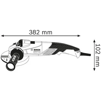 Bosch ugaona brusilica GWS 18-125 SPL Professional 06017A3300 Bosch ugaona brusilica GWS 18-125 SPL Professional 06017A3300
