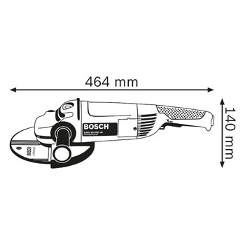 Bosch ugaona brusilica GWS 26-230 JH Professional 0601856M00-1