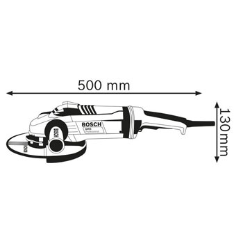 Bosch ugaona brusilica GWS 22-230 LVI Professional 0601891D00 Bosch ugaona brusilica GWS 22-230 LVI Professional 0601891D00
