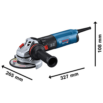 Bosch ugaona brusilica GWS 14-125 S 1400W Professional 06017D0101-5