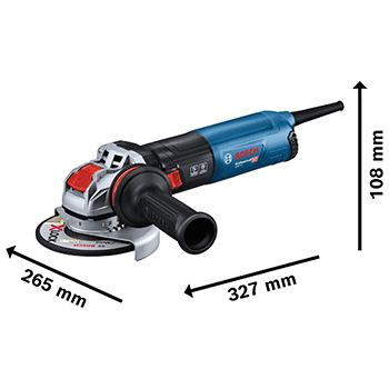 Bosch ugaona brusilica GWX 14-125 S 1400W Professional X-LOCK 06017D2100-8