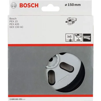 Bosch brusni tanjir sa 6 rupa meki 150 mm 2608601051-1
