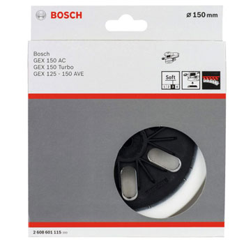 Bosch brusni tanjir meki 150 mm sa 6 rupa 2608601115 Bosch brusni tanjir meki 150 mm sa 6 rupa 2608601115