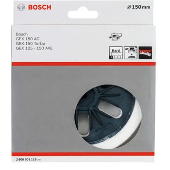 Bosch brusni tanjir tvrdi 150 mm sa 6 rupa 2608601116 Bosch brusni tanjir tvrdi 150 mm sa 6 rupa 2608601116