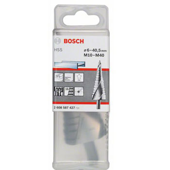 Bosch stepenasta HSS burgija, prihvat sa 3 površine 2608587427 Bosch stepenasta HSS burgija, prihvat sa 3 površine 2608587427