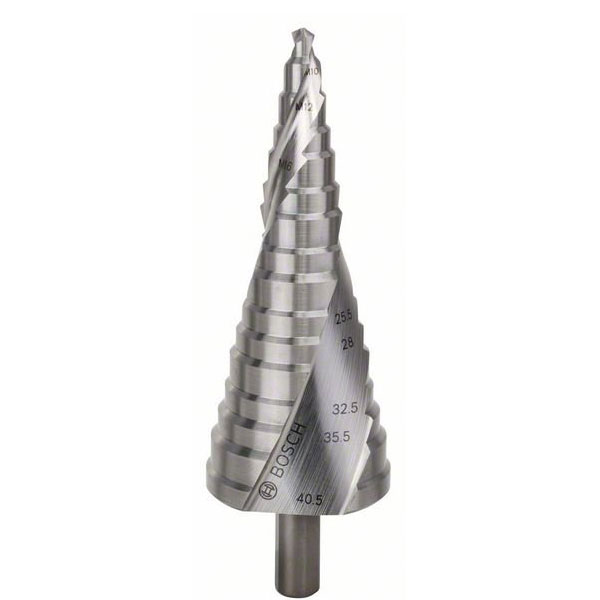 Bosch stepenasta HSS burgija, prihvat sa 3 površine 2608587427 Bosch stepenasta HSS burgija, prihvat sa 3 površine 2608587427