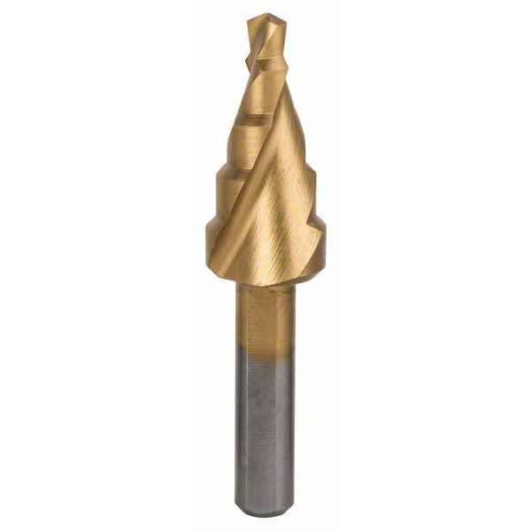 Bosch stepenasta HSS TiN burgija,prihvat sa 3 površine 2608587429 Bosch stepenasta HSS TiN burgija,prihvat sa 3 površine 2608587429