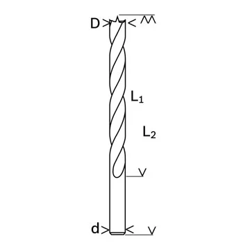 Bosch spiralna burgija za drvo standard 2608597205 Bosch spiralna burgija za drvo standard 2608597205