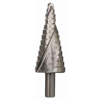 Bosch stepenasta HSS burgija,prihvat sa 3 površine 2608597520 Bosch stepenasta HSS burgija,prihvat sa 3 površine 2608597520