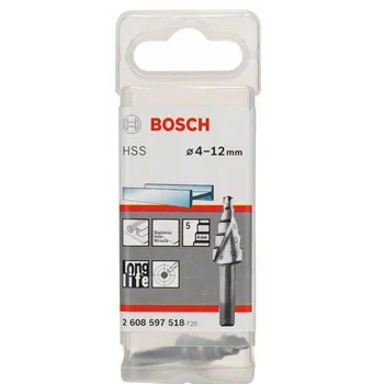 Bosch stepenasta HSS burgija,prihvat sa 3 površine 2608597518 Bosch stepenasta HSS burgija,prihvat sa 3 površine 2608597518