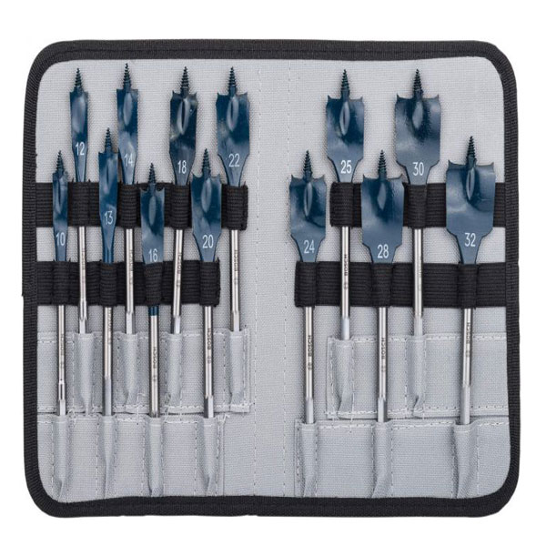 Bosch 13-delni set pljosnatih burgija Self Cut Speed 2608587010 Bosch 13-delni set pljosnatih burgija Self Cut Speed 2608587010