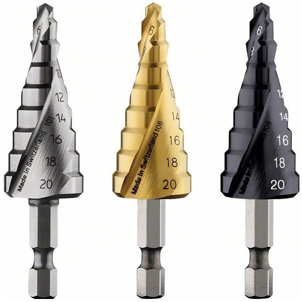 Bosch stepenasta HSS burgija,šestostrani prihvat 2608587433 Bosch stepenasta HSS burgija,šestostrani prihvat 2608587433