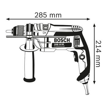 Bosch vibraciona bušilica GSB 16 RE Professional 060114E600 Bosch vibraciona bušilica GSB 16 RE Professional 060114E600
