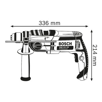 Bosch vibraciona bušilica GSB 19-2 RE Professional 060117B500-1