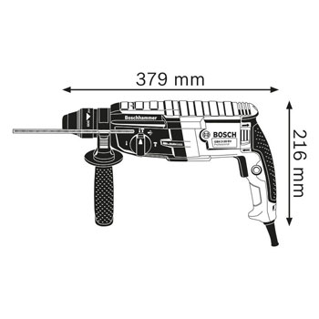 Bosch elektro-pneumatski čekić za bušenje sa SDS-plus prihvatom GBH 2-28 Professional 0611267500 Bosch elektro-pneumatski čekić za bušenje sa SDS-plus prihvatom GBH 2-28 Professional 0611267500