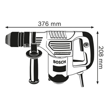 Bosch elektro-pneumatski čekić za štemovanje sa SDS-plus prihvatom GSH 3 E Professional 0611320703-1