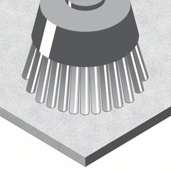 Bosch pletena obodna četka 65x0,5 mm čelična 2608622050-2