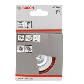 Bosch žičani točak 75x1mm najlonske čekinje 2608622056 Bosch žičani točak 75x1mm najlonske čekinje 2608622056