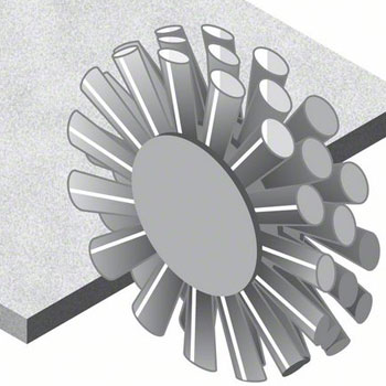 Bosch žičani točak 75x1mm najlonske čekinje 2608622056 Bosch žičani točak 75x1mm najlonske čekinje 2608622056