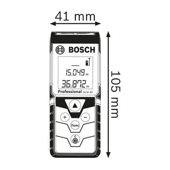 Bosch laserski daljinomer GLM 40 Professional 0601072900-1