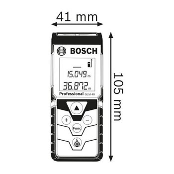 Bosch laserski daljinomer GLM 40 Professional 0601072900 Bosch laserski daljinomer GLM 40 Professional 0601072900