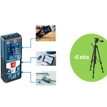 Bosch laserski daljinomer GLM 50 C + poklon stativ BT 150 0 601 072 C00
