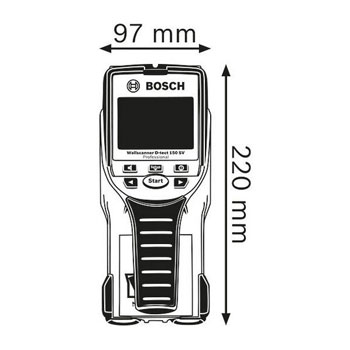 Bosch detektor D-tect 150 SV wallscanner Professional 0601010008 Bosch detektor D-tect 150 SV wallscanner Professional 0601010008