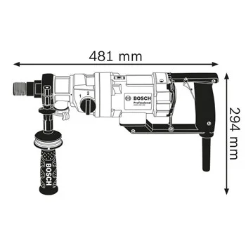 Bosch bušilica za bušenje dijamantskim krunama GDB 180 WE Professional 0601189800 Bosch bušilica za bušenje dijamantskim krunama GDB 180 WE Professional 0601189800