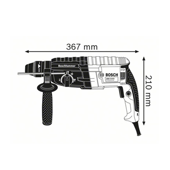 Bosch elektro-pneumatski čekić za bušenje sa SDS-plus prihvatom GBH 2-24 D Professional 06112A0000-1