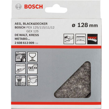 Bosch filc za poliranje meko 128 mm 2608613009 Bosch filc za poliranje meko 128 mm 2608613009