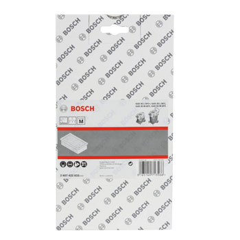 Bosch pljosnati naborani filter od celuloze 2607432033 Bosch pljosnati naborani filter od celuloze 2607432033