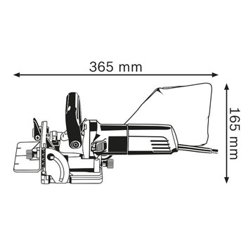 Bosch glodalica za pljosnate tiplove GFF 22 A Professional 0601620003-1