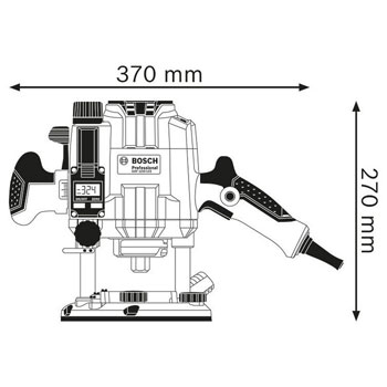 Površinska glodalica GOF 1250 LCE Professional Bosch 0601626101 Površinska glodalica GOF 1250 LCE Professional Bosch 0601626101