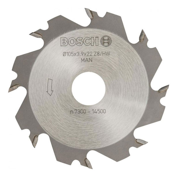 Bosch pločasto glodalo 8, 22 mm, 4 mm 3608641013 Bosch pločasto glodalo 8, 22 mm, 4 mm 3608641013