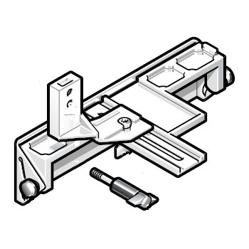 Bosch paralelni i ugaoni graničnik 2607001077-2