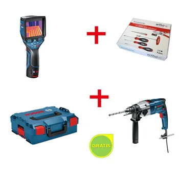 Bosch termo kamera GTC 400 C Professional + Set WIHA ručnog alata + POKLON Bosch vibraciona bušilica GSB 18-2 RE 0601083101 Bosch termo kamera GTC 400 C Professional + Set WIHA ručnog alata + POKLON Bosch vibraciona bušilica GSB 18-2 RE 0601083101