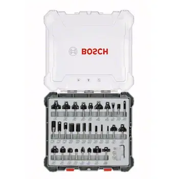 Bosch komplet raznih glodala / držač od 6mm 30/1 2607017474 Bosch komplet raznih glodala / držač od 6mm 30/1 2607017474