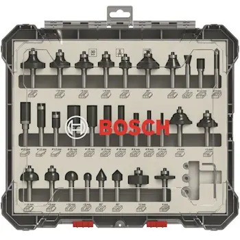 Bosch komplet raznih glodala 8mm 30/1 2607017475-3