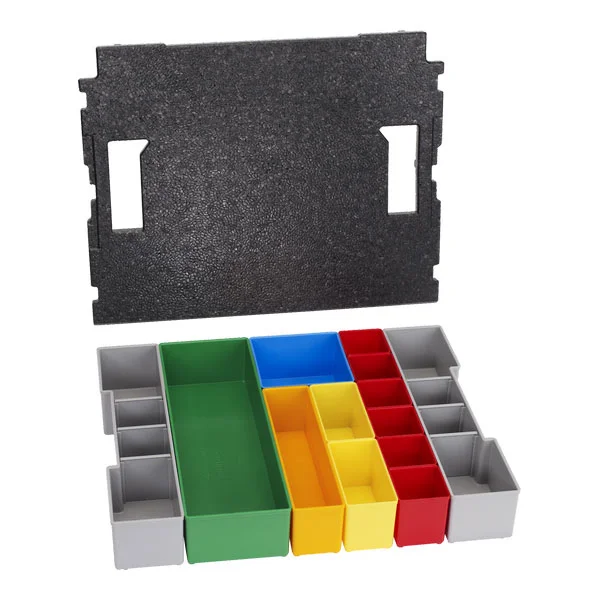 Bosch kutije za čuvanje sitnih delova L-BOXX 102 inset box set 13 komada Professional 1600A001RY Bosch kutije za čuvanje sitnih delova L-BOXX 102 inset box set 13 komada Professional 1600A001RY