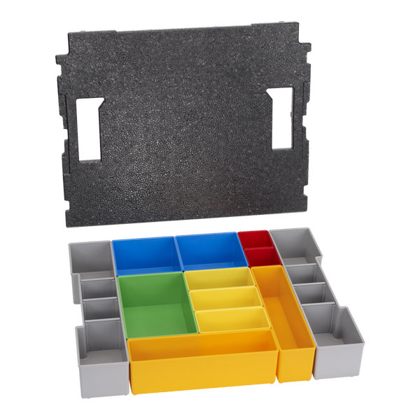 Bosch kutije za čuvanje sitnih delova L-BOXX 102 inset box set 12 komada Professional 1600A001RZ Bosch kutije za čuvanje sitnih delova L-BOXX 102 inset box set 12 komada Professional 1600A001RZ