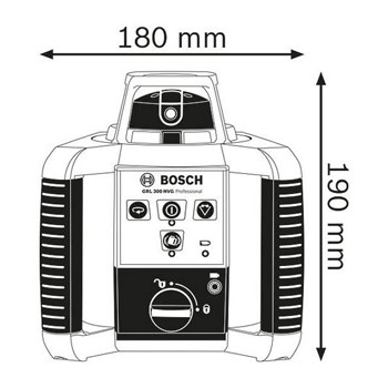 Bosch rotacioni laser GRL 300 HVG + WM4 Professional 0601061701-1