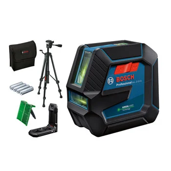 Bosch samonivelišući laser za linije sa zelenim zrakom 2 linije GLL 2-15 G + stativ + magnetni nosač 0601063W01 Bosch samonivelišući laser za linije sa zelenim zrakom 2 linije GLL 2-15 G + stativ + magnetni nosač 0601063W01