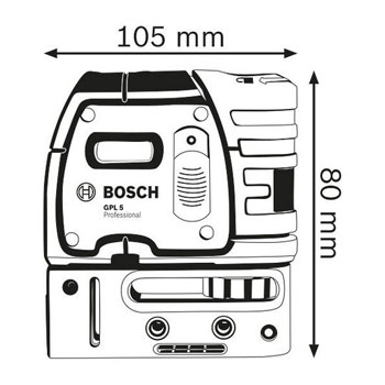 Bosch laser za tačke GPL 5 Professional 0601066200-1