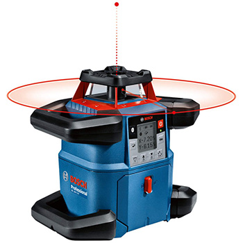 Bosch rotacioni laser GRL 600 CHV + ProCORE 4,0Ah 18V + prijemnik LR 60 + daljinski upravljač RC 6 0601061F00-3