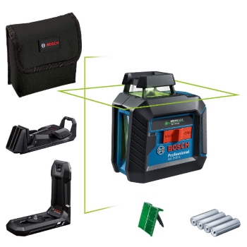 Bosch samonivelišući linijski laser 360° Bosch GLL 2-20 G + tašna - zeleni zrak 0601065000 Bosch samonivelišući linijski laser 360° Bosch GLL 2-20 G + tašna - zeleni zrak 0601065000