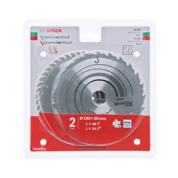 Bosch listovi kružnih testera za drvo Optiline Wood i Speedline Wood 190x30 sa 48 i 24 zuba 2608644654 Bosch listovi kružnih testera za drvo Optiline Wood i Speedline Wood 190x30 sa 48 i 24 zuba 2608644654