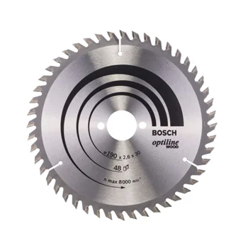 Bosch listovi kružnih testera za drvo Optiline Wood i Speedline Wood 190x30 sa 48 i 24 zuba 2608644654 Bosch listovi kružnih testera za drvo Optiline Wood i Speedline Wood 190x30 sa 48 i 24 zuba 2608644654