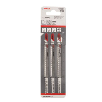 Bosch list ubodne testere T 302 H Clean for PVC,pakovanje od 3 komada 2608667447 Bosch list ubodne testere T 302 H Clean for PVC,pakovanje od 3 komada 2608667447
