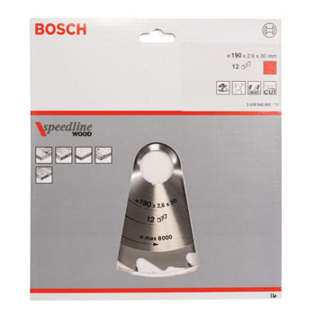 Bosch list kružne testere Speedline Wood 2608640800-1