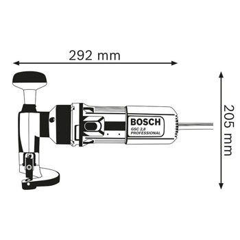 Bosch makaze GSC 2,8 Professional 0601506108-1